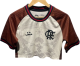 2026-27 Women Flamengo Beige Brown Cheerleader Shirt (LIMA)