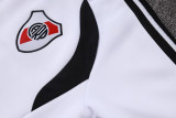 2026-27 River Plate White Long Pull Training Suit  A26100#