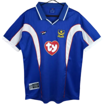 2002-2003 Mens Portsmouth Home Blue Retro Soccer Jersey