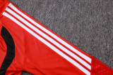 2026-27 River Plate Red Half Pull Training Suit B26104#