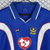 2002-2003 Mens Portsmouth Home Blue Retro Soccer Jersey