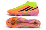 A orange Nail Soccer Shoes 097