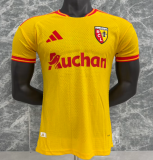 2026-27 RC Lens Home Yellow Player Version Soccer Jersey