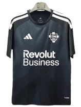 2026-27 Mens Como Third Away Black Soccer Jersey