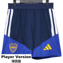 2026-27 Mens Boca Juniors Blue Player Version Shorts Pants