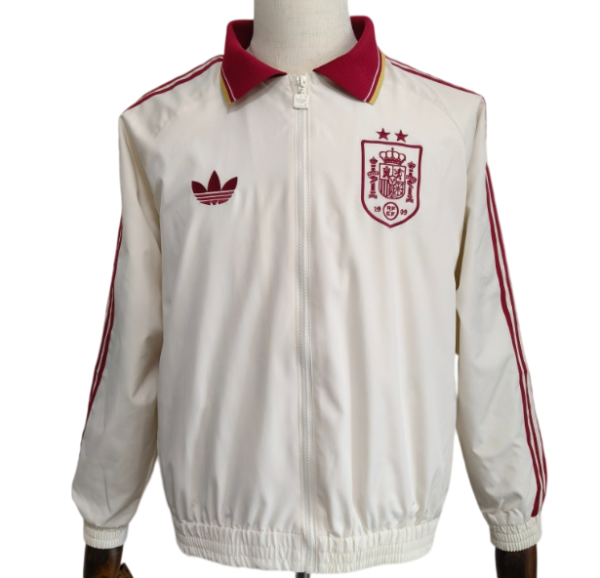 2026-27 Spain White Windbreaker