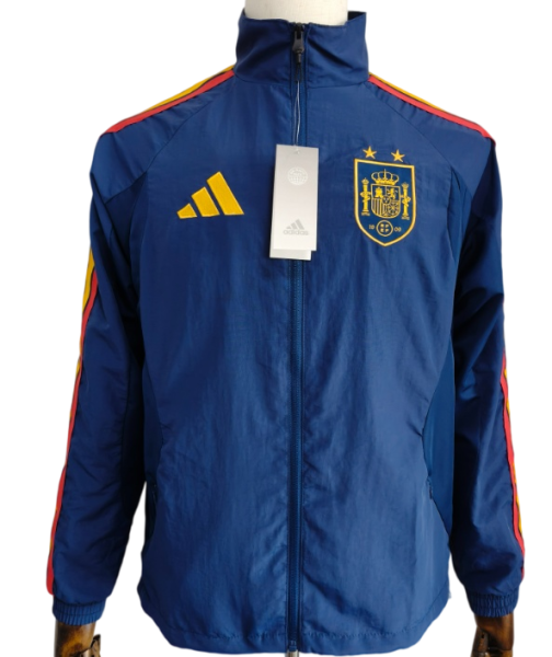 2026-27 Spain Royal Blue Windbreaker