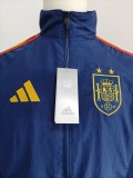 2026-27 Spain Royal Blue Windbreaker
