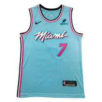 26-27 HEAT ANTETOKOUNMPO #7 Blue Top Quality Hot Pressing NBA Jersey (U领）