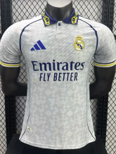 25-26 RMA White Special Edition Player Version Training Shirts (蓝标)