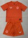 25-26 EVE Orange Goalkeeper Kids Soccer Jersey 1:1 Thai Quality