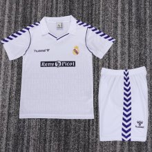 1988-1990 RMA Home Retro Kids Soccer Jersey