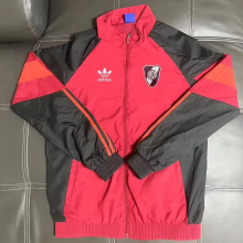 25-26 River Plate Red black Windbreaker
