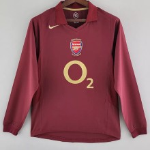 2005-2006 ARS Home Long Sleeve Retro Soccer Jersey