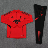 25-26 Liverpool High Quality Half Pull Tracksuit