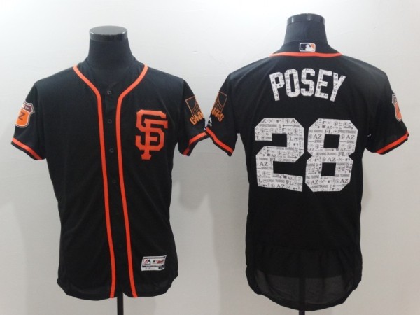 2024 MLB San Francisco Giants New Pattern Jersey