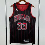 25-26 BULLS LAVINE #8 Black Top Quality Hot Pressing NBA Jersey (Trapeze Edition) 飞人版