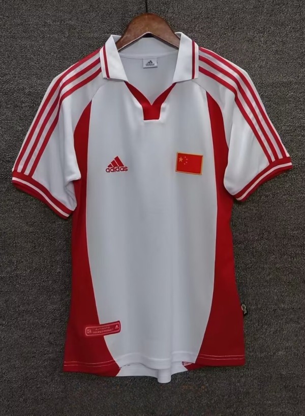 2001 China Retro Soccer Jersey