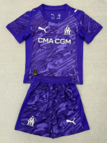 25-26 Marseille Purple GoalKeeper Adult Suit