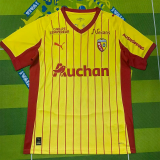 25-26 RC Lens Home Fans Soccer Jersey (全广告)