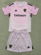 25-26 Boca Juniors Pink GoalKeeper Kids Soccer Jersey 1:1 Thai Quality
