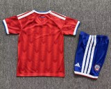 25-26 Chile Home Kids Soccer Jersey