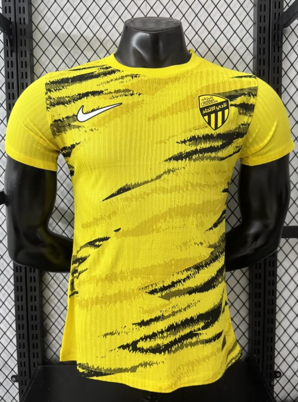 25-26 Ittihad Yellow Special Edition Player Version Training shirts