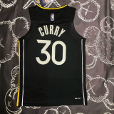 WARRIORS Glory version CURRY #30 Black Top Quality Hot Pressing NBA Jersey