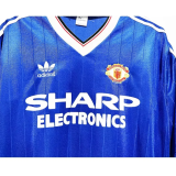 1982-1983 Man Utd Third Retro Soccer Jersey