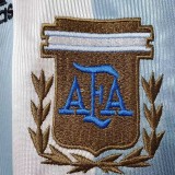 1998 Argentina Home Retro Soccer Jersey