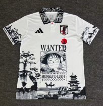 24-25 Japan White Special Edition Fans Training Shirts