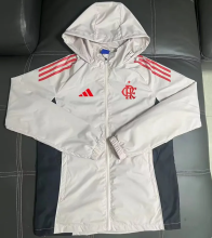 25-26 Flamengo Light gray Windbreaker