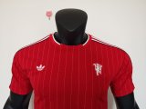 25-26 Man Utd Red Casual Edition Player Version Training shirts