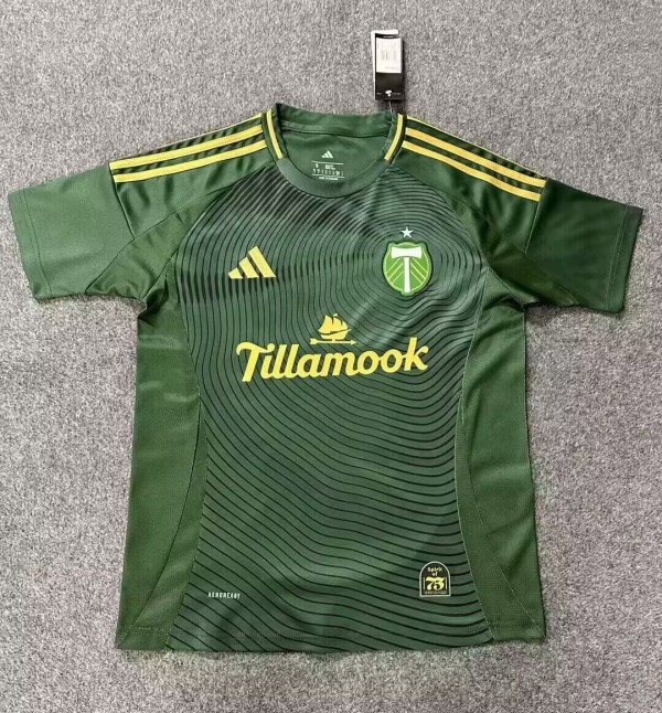 25-26 Portland Timbers Home Fans Soccer Jersey