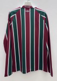 25-26 Fluminense Home Long Sleeve Fans Soccer Jersey