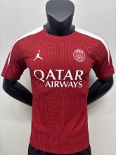 25-26 PSG Red Special Edition Player Version Training shirts
