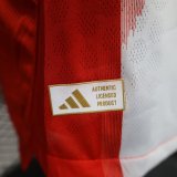 25-26 Bayern Home Long Sleeve Player Version Soccer Jersey (长袖球员)