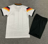 1992 Germany Home Retro Kids Soccer Jersey