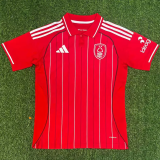 25-26 Nottingham Home Fans Soccer Jersey 1:1 Thai Quality*空白版