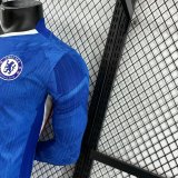 25-26 CHE Home Long Sleeve Player Version Soccer Jersey