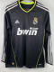 2010-2011 RMA Away Long Sleeve Retro Soccer Jersey