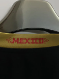 2011-2012 Mexico Away Black Long Sleeve Retro Soccer Jersey
