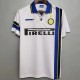 1997-1998 INT Away White Retro Soccer Jersey