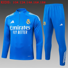 25-26 RMA High Quality Kids Half Pull Tracksuit