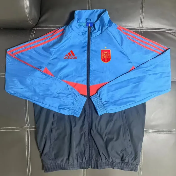 25-26 Spain Blue black Windbreaker