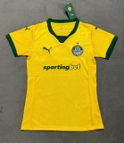 25-26 Palmeiras Yellow Third Women Soccer Jersey (女)  1:1 Thai Quality