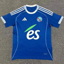 25-26 Strasbourg Home Fans Soccer Jersey