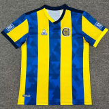 25-26 Rosario Central Home Fans Soccer Jersey 1:1 Thai Quality