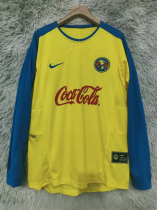 2003-2004 Club America Home Long Sleeve Retro Soccer Jersey