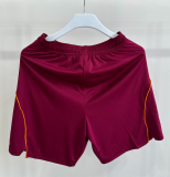 25-26 Roma Home Player Version Shorts Pants (球员短裤)
